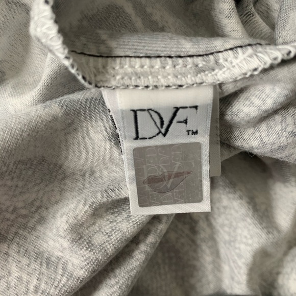 DVF Diane von Furstenberg New Jeanne Two Oasis Snake black wrap dress 0 - Picture 6 of 6